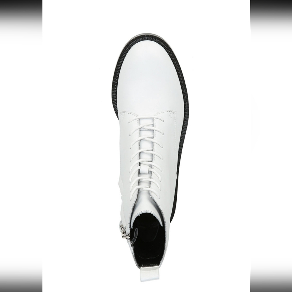 Sam Edelman Nina white combat boots size 8 - Picture 4 of 7